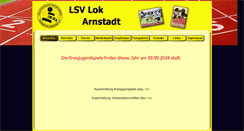 Desktop Screenshot of lsvlokarnstadt.de